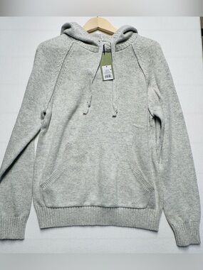 Goodfellow & Co Men’s Medium Gray Knit Hoodie Sweater NWT